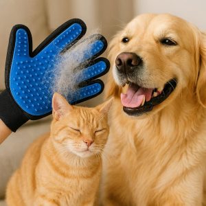 Premium Pet Hair Removal Gloves – Effortless Grooming for Cats & Dogs